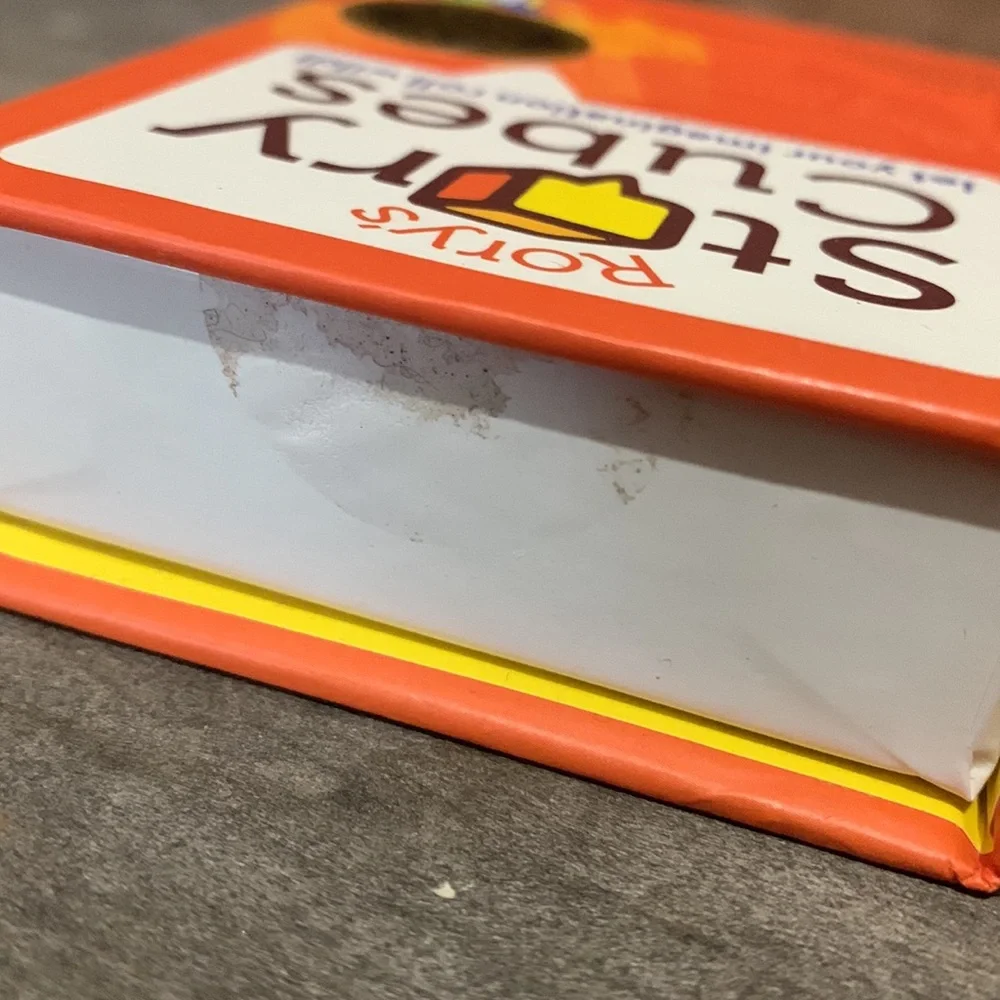 story cubes and LCR -2 learning games for pre-k to early elementary aged kids